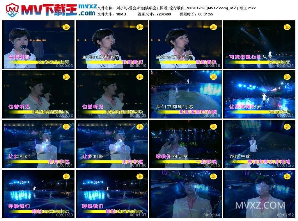 刘小幻-爱会永远(演唱会)_国语_流行歌曲_MC201259